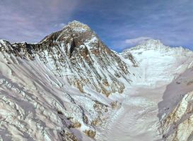 Bergsteiger am Mount Everest