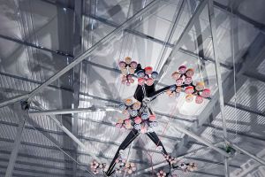 Besondere Lager als Teil eines Kunstwerks