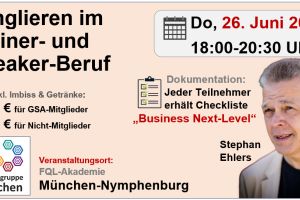 Besonderer Info-Abend für Coaches, Trainer und Redner am 26.06.2025 um 18 Uhr in München