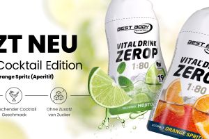 Best Body Nutrition erweitert Vital Drink ZEROP um zwei neue Sommersorten