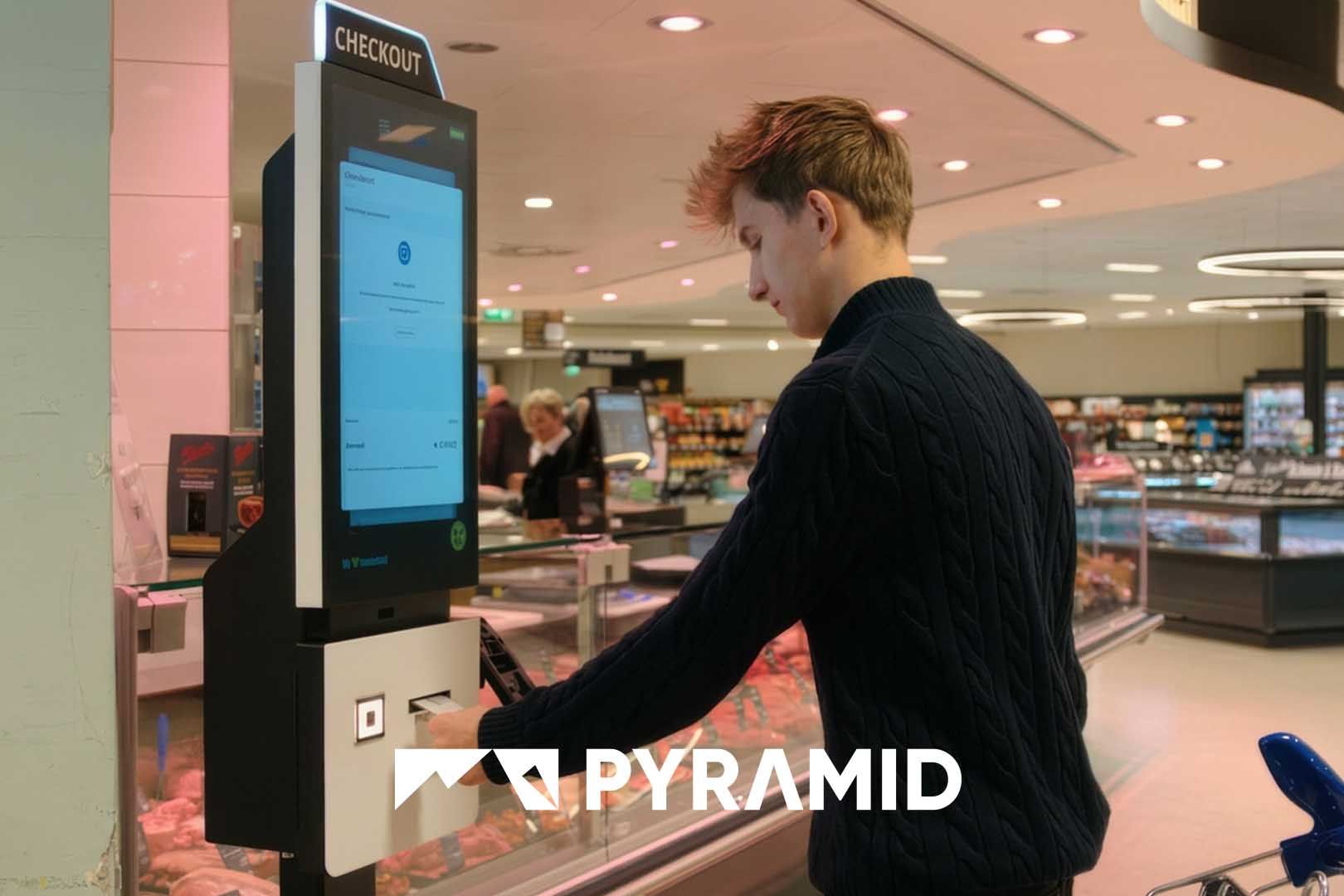 Bestelllösung bei EDEKA: POLYTOUCH® SWIFT bringt Selfservice an die Bedientheke