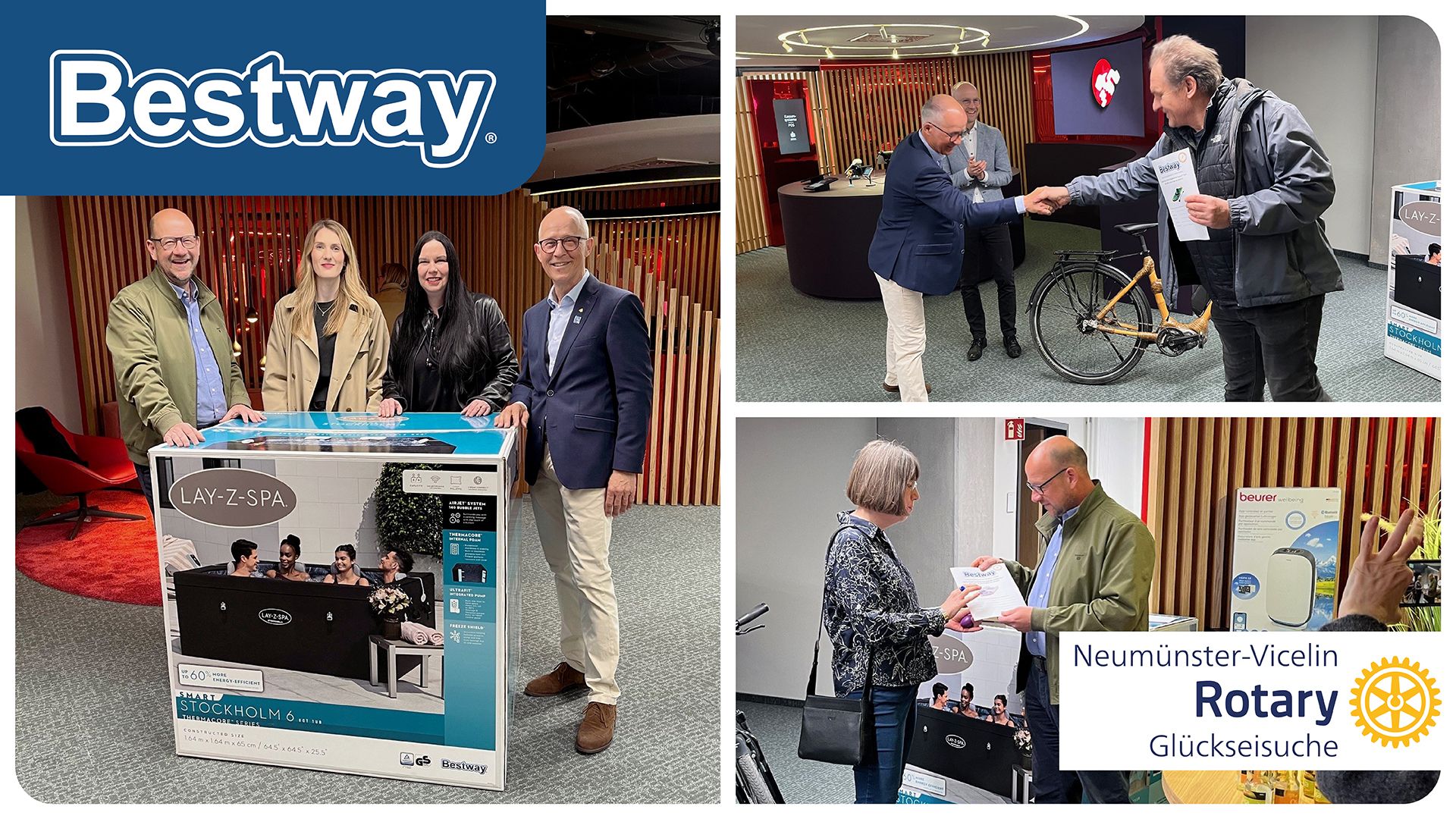 Bestway® Deutschland unterstützt Rekord-Spendenaktion des Rotary-Clubs Neumünster-Vicelin