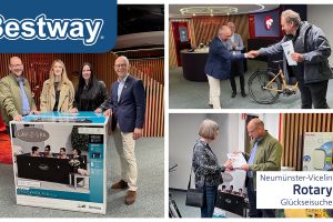 Bestway® Deutschland unterstützt Rekord-Spendenaktion des Rotary-Clubs Neumünster-Vicelin