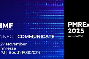 Besuchen Sie HMF Smart Solutions auf der PMRExpo 2025 in Köln!