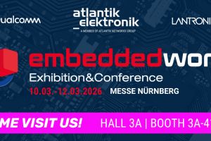 Besuchen Sie uns auf der embedded world 2026 in Nürnberg (10.-12. März 2026)!