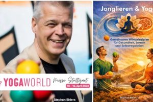 Bewegte Achtsamkeit neu gedacht: Jonglieren trifft Yoga auf der YOGA WORLD 2026