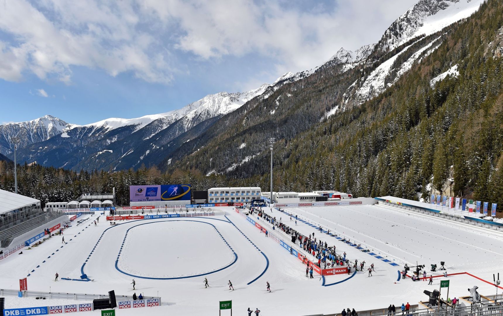 Biathlon-Stadion in Antholz