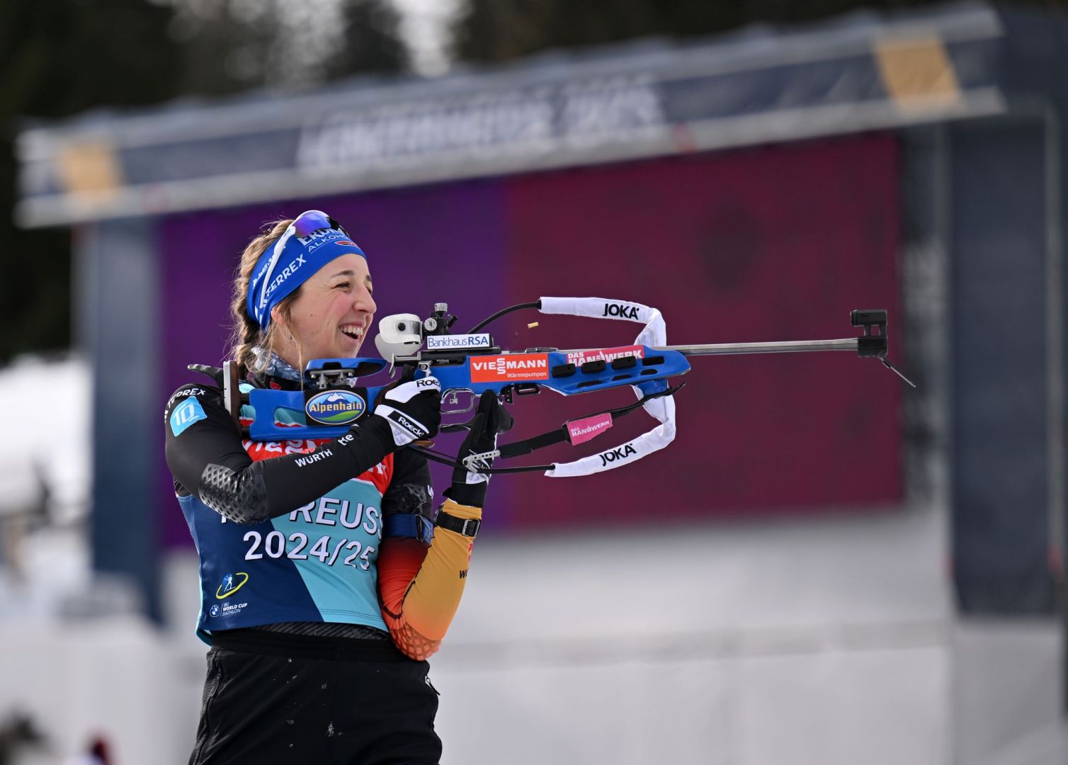 Biathlon Weltmeisterschaft - Training