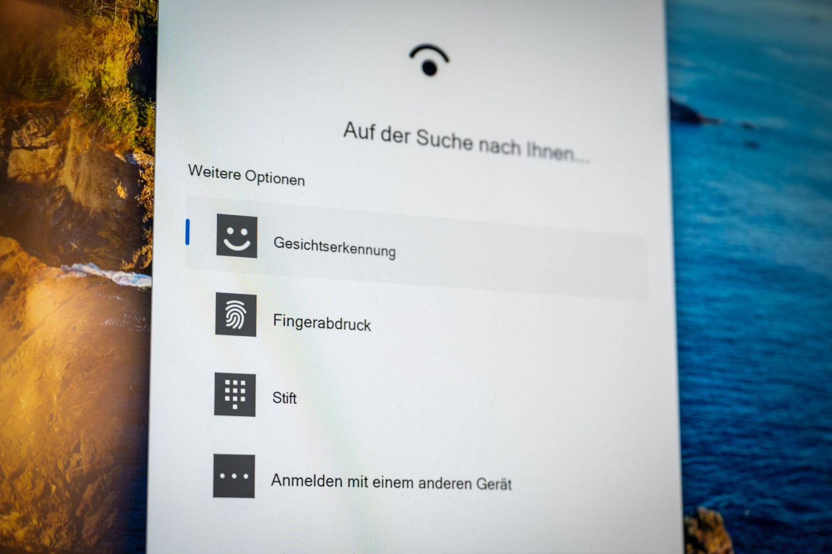 Biometrische Authentifizierung für Passkeys bei Windows