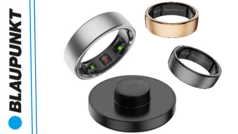 Blaupunkt Smart Ring PRO V3 – Gesundheits- und Aktivitätsfunktionen, präzise direkt am Finger