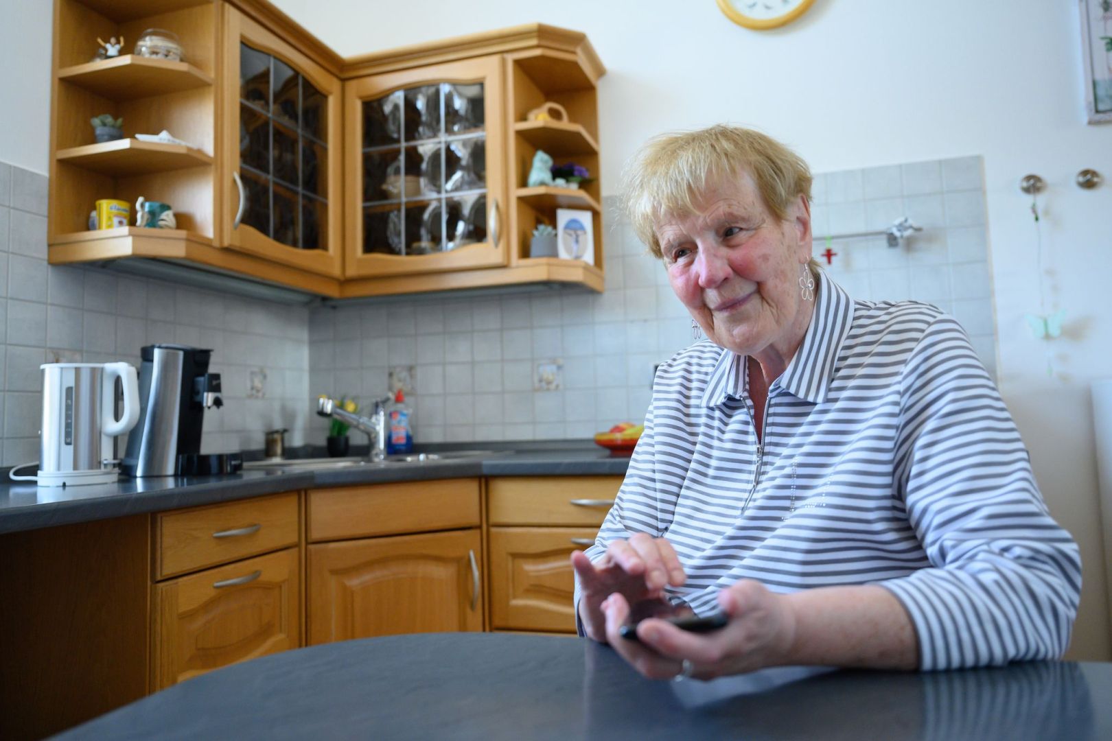 Blinde Patientin Renate S.