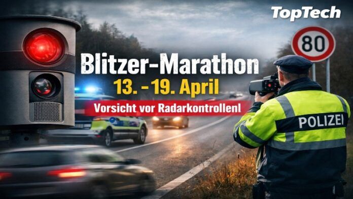 Blitzer-Marathon im April: Darauf sollten Autofahrer jetzt unbedingt achten