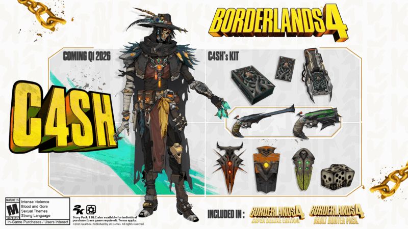 Borderlands 4 stellt C4SHG vor