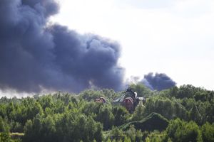 Brand auf Tomorrowland-Festival