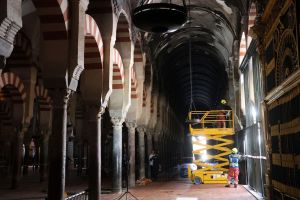 Brand in berühmter Moschee-Kathedrale von Cordoba