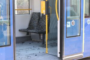 Brandanschlag in Straßenbahn in Gera