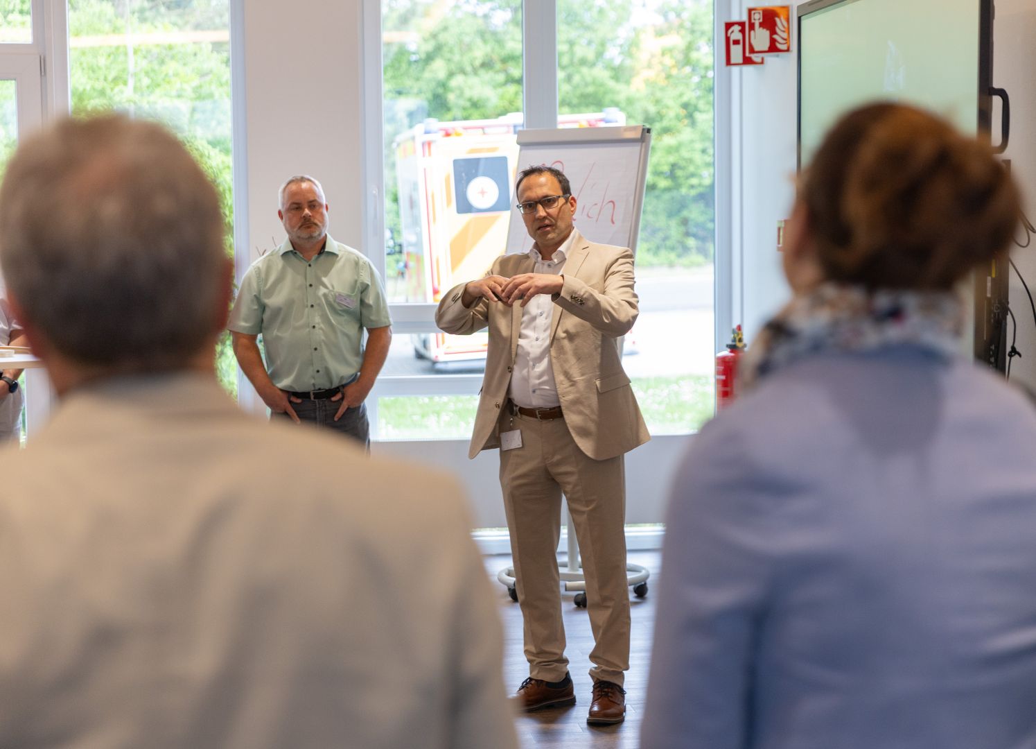 Bürgermeister der Kommunalen Allianz A7 Franken West zu Gast bei der MEKRA Lang Group
