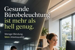 Bürobeleuchtung neu denken: Was moderne Arbeitsplätze wirklich brauchen – Basiswissen