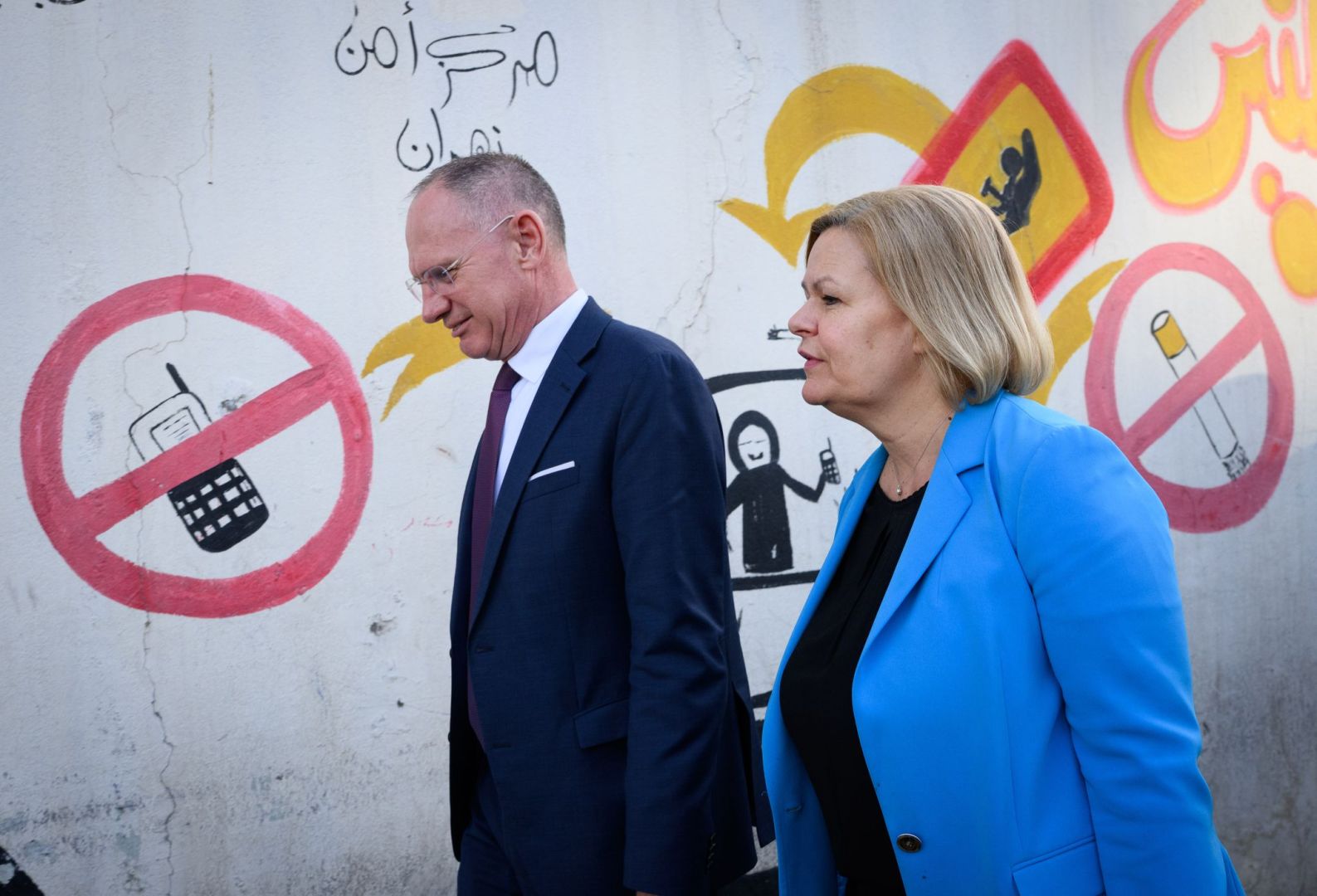 Bundesinnenministerin Faeser in Jordanien