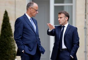 Bundeskanzler Merz und Frankreichs Präsident Macron