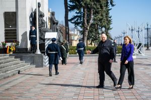 Bundestagstagspräsidentin Klöckner in der Ukraine