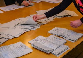 Bundestagswahl - Stimmenauszählung