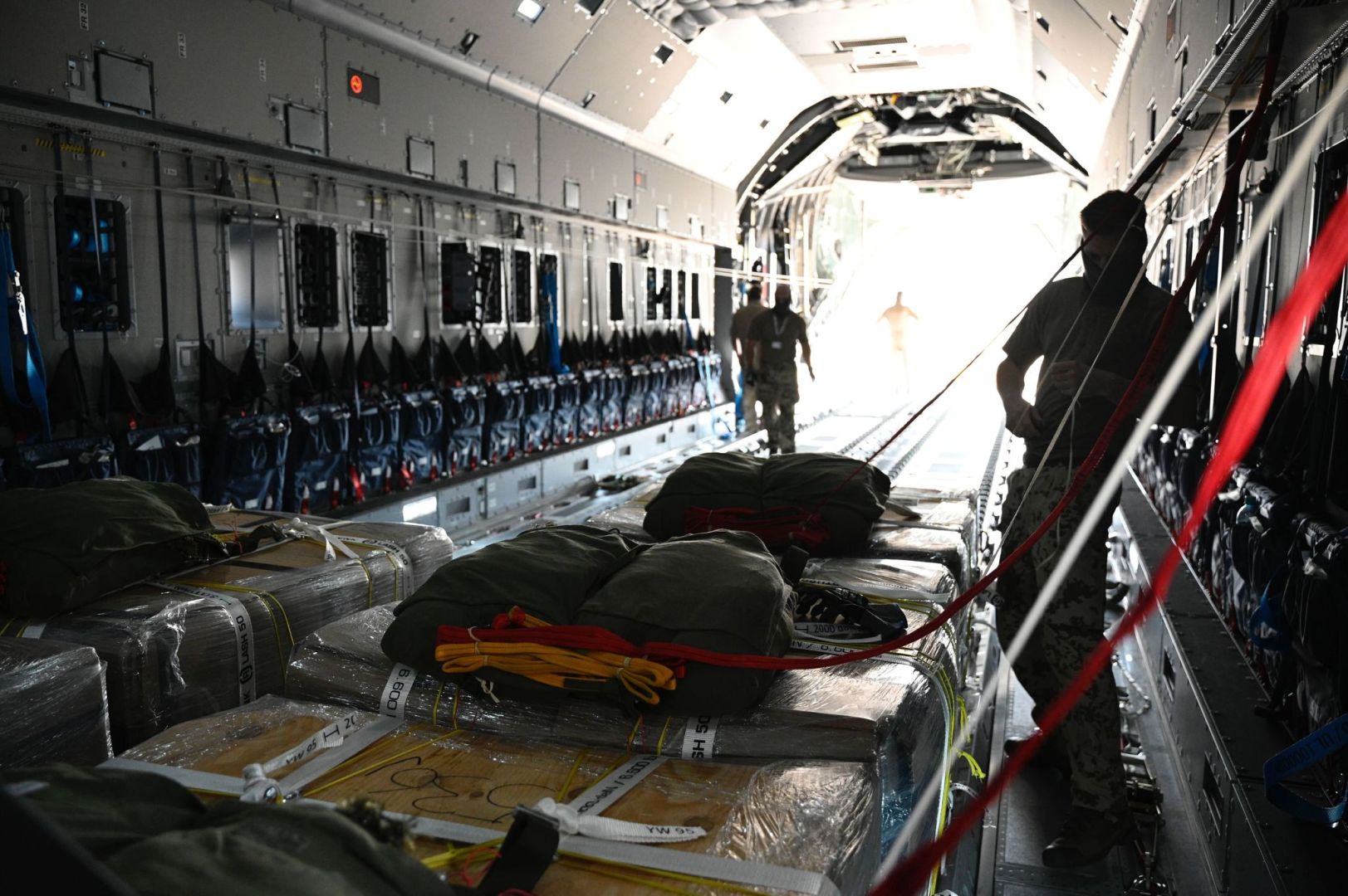 Bundeswehr setzt erneut Hilfsgüter über Gaza ab