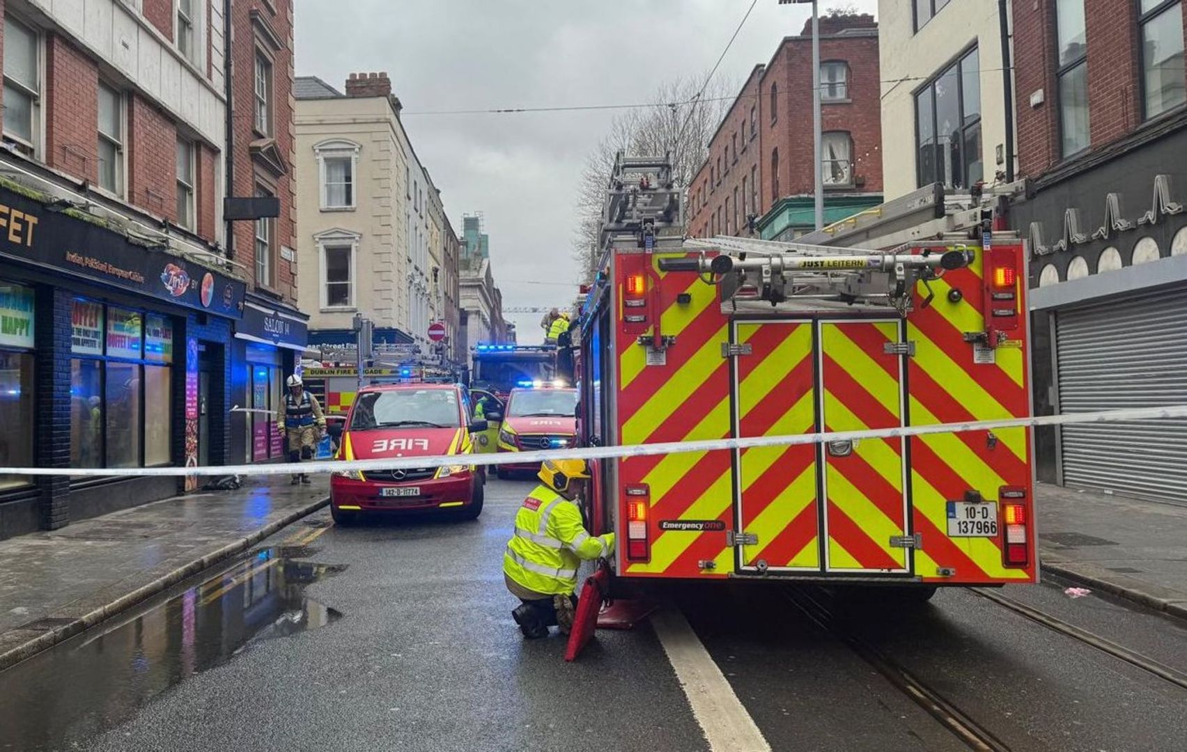 Busunglück in Dublin