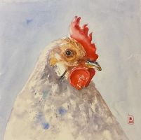 Butjadingen: „Zauber der Aquarellmalerei“ – Ausstellung von Harald Rinck im Atrium Burhave