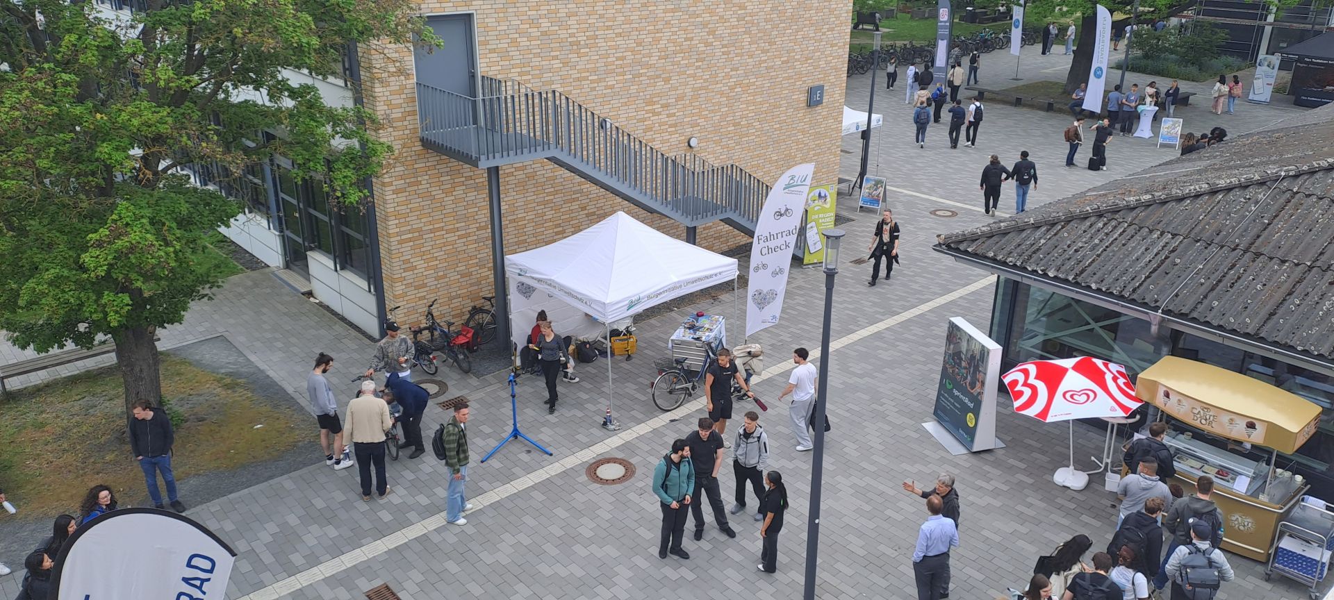 Campus Linden wird zur Radzone: Hochschule Hannover feiert Fahrradfest-Premiere