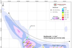 Canada Nickel meldet anhaltenden Explorationserfolg bei MacDiarmid und gibt Update zur Exploration