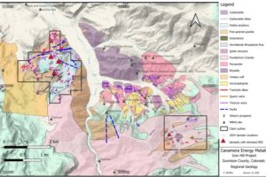 Canamera bestätigt Gehalte von bis zu 6.557 ppm TREO bei der erneuten Analyse von Proben mit Werten über der Nachweisgrenze auf Iron Hills
