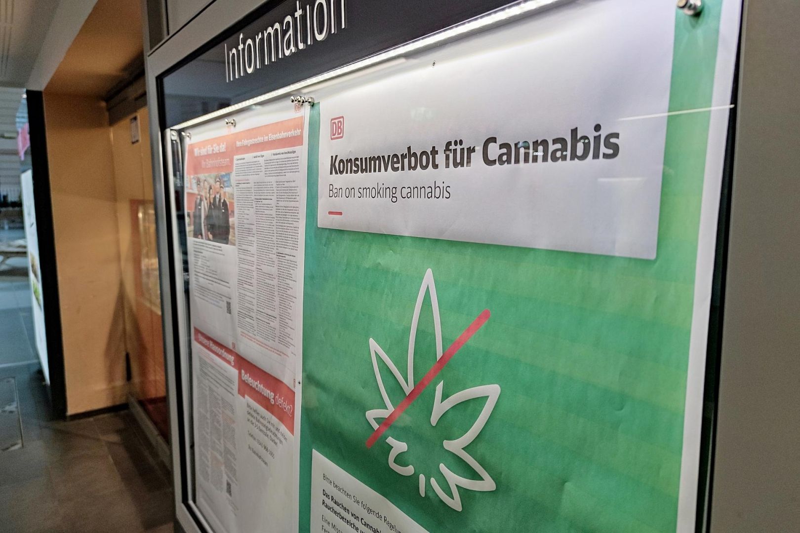 Cannabis-Verbot bei der Deutschen Bahn (Archiv)