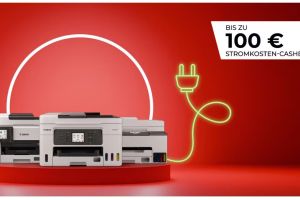 Canon startet Cashback-Promotion für MAXIFY GX Megatank-Drucker