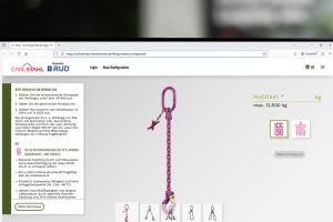 Carl Stahl präsentiert neuen Anschlagketten-Konfigurator
