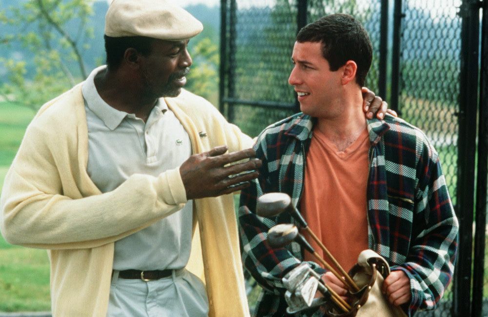 Carl Weathers und Adam Sandler in 'Happy Gilmore'