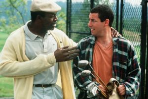 Carl Weathers und Adam Sandler in 'Happy Gilmore'