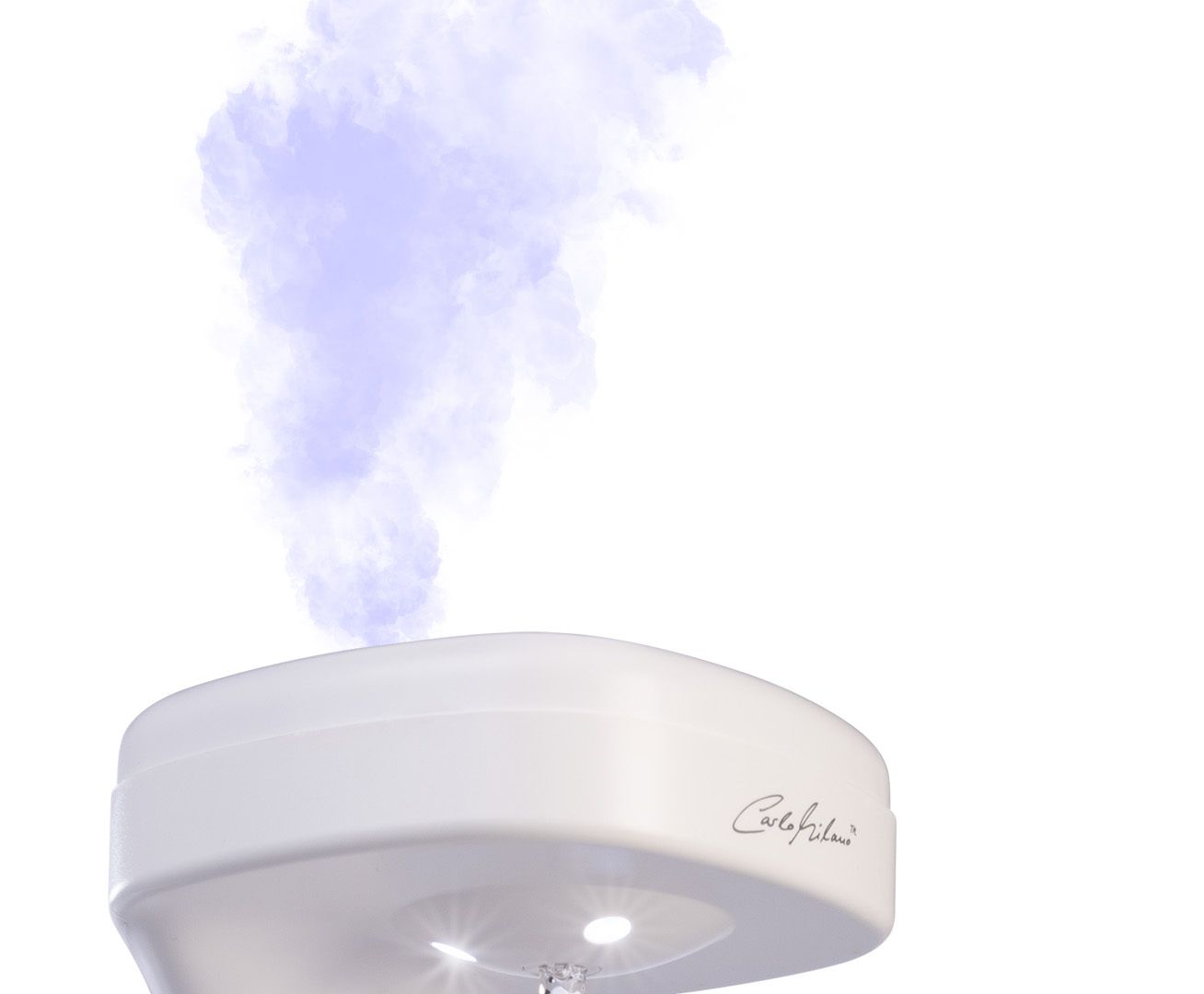 Carlo Milano Antigravity-LED-Luftbefeuchter, USB-C, 500 ml Wassertank