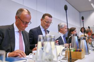 CDU/CSU-Fraktionssitzung am 07.07.2025