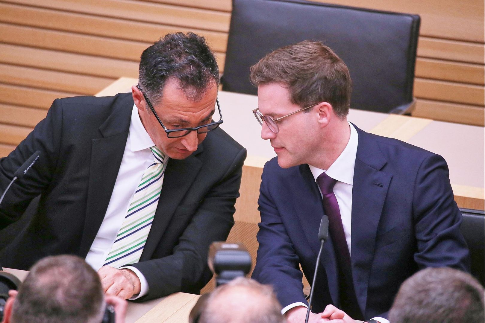 Cem Özdemir und Manuel Hagel (Archiv)