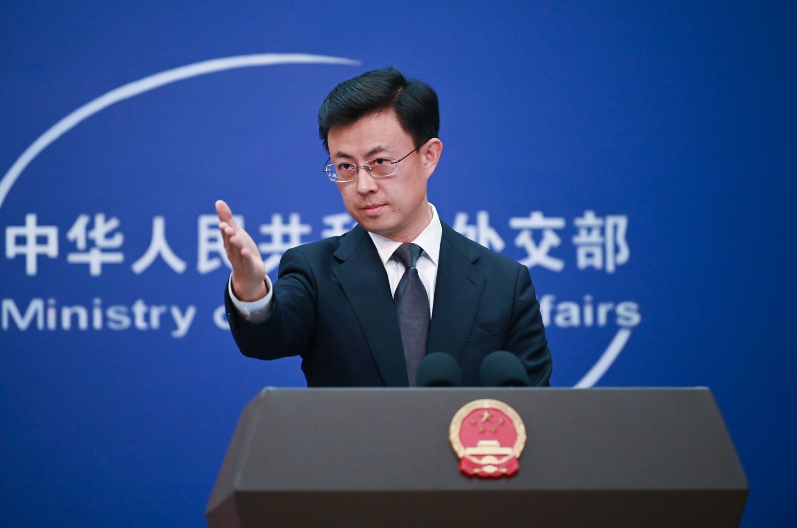 Chinas Außenamtssprecher Guo Jiakun