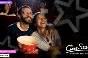 Cinestar Kinogutscheine ab 5,95€ – gültig bis 31.12.2026