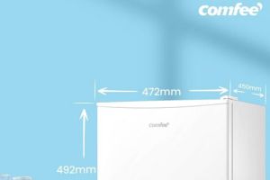 Comfee RCD50WH2 Mini-Standkühlschrank für 71,24€
