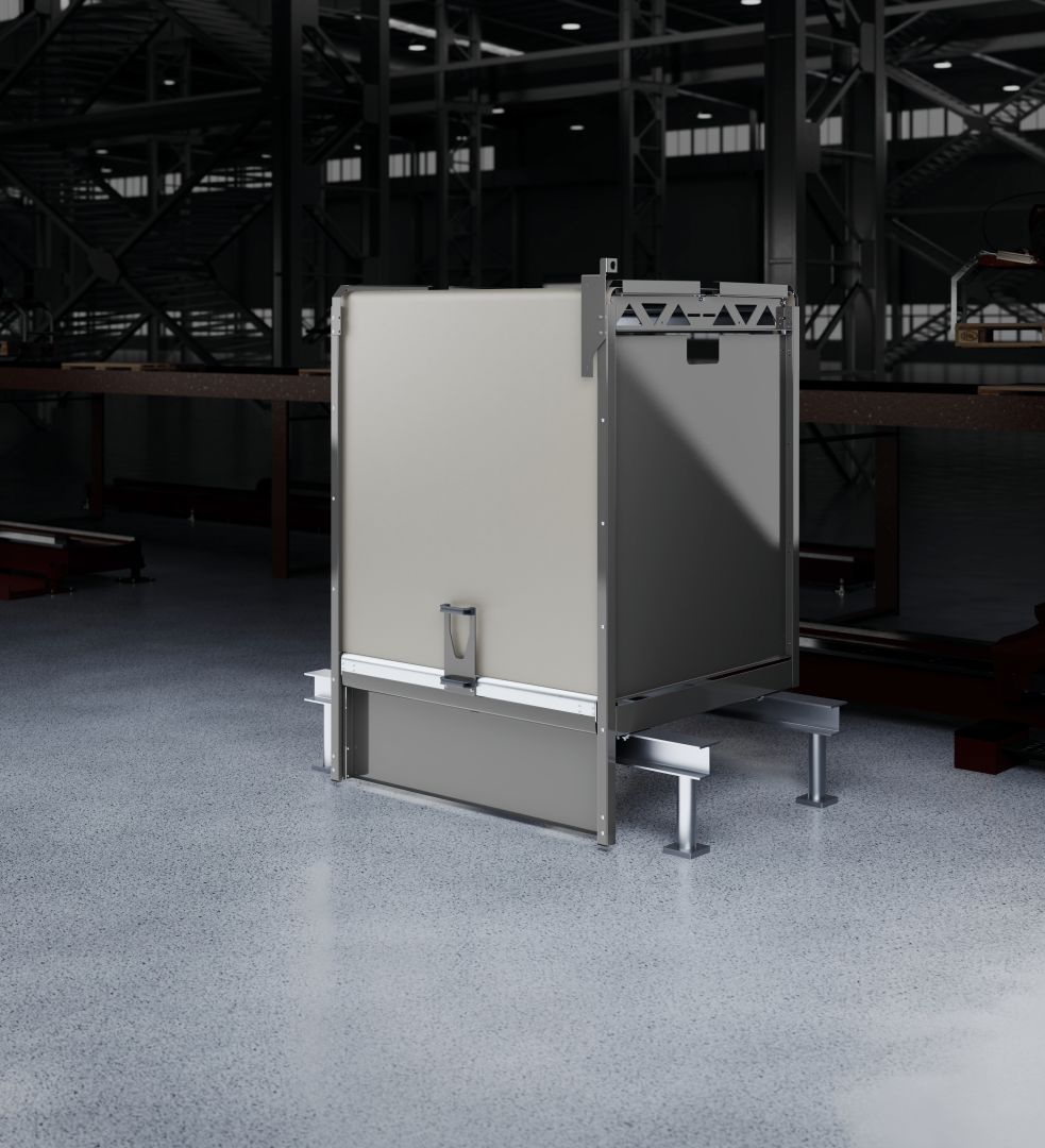 Container Changing System (CCS) – Intelligente Schnittstelle für sicheren Materialfluss