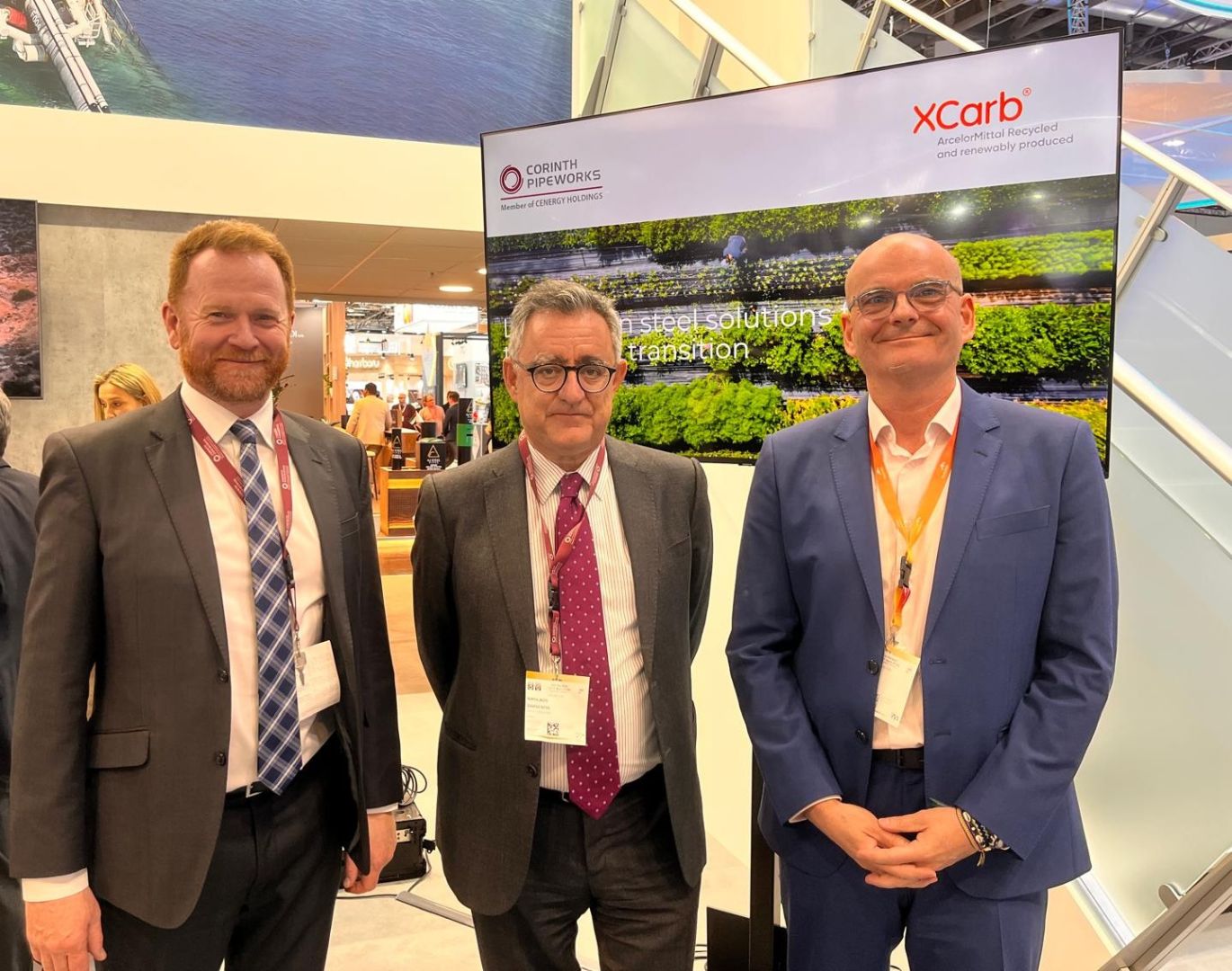 Corinth Pipeworks und ArcelorMittal treiben CO₂-arme Stahllösungen für die Energiewende voran