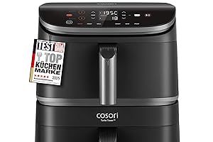 COSORI Airfryer 10,8L Dual Heißluftfritteuse für 139,95€