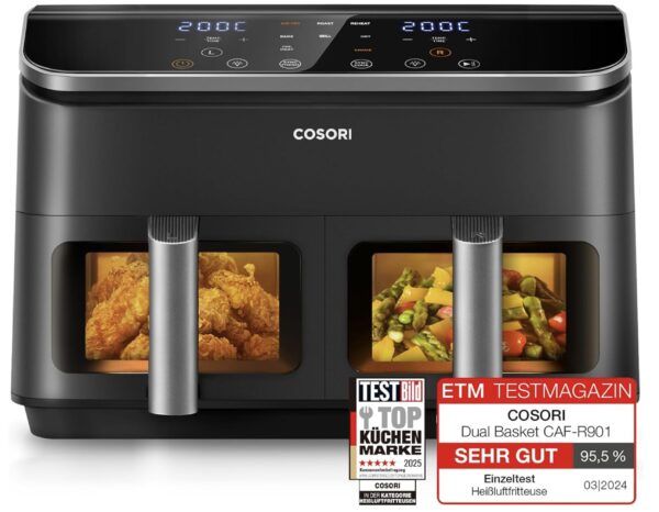 Airfryer - Carta da forno per friggitrice ad aria calda COSORI 8