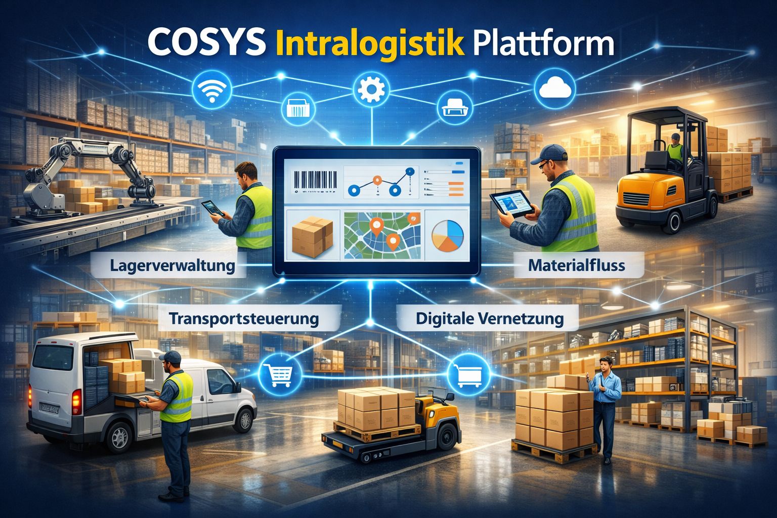 COSYS Intralogistik Plattform – Automatisierte Prozesse für effiziente Unternehmen