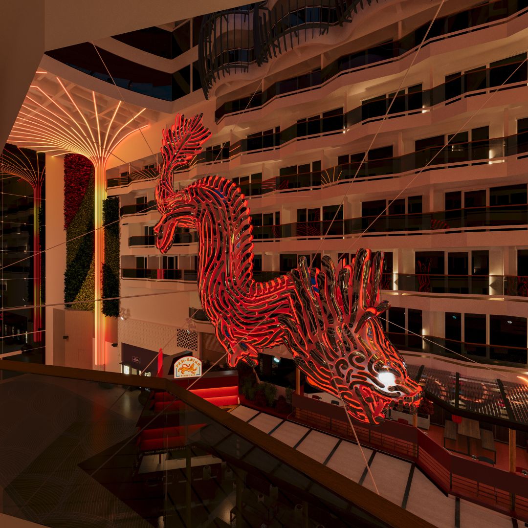 Countdown: Die 12 Highlights der MSC World Asia, die in 12 Monaten in Dienst gestellt wird