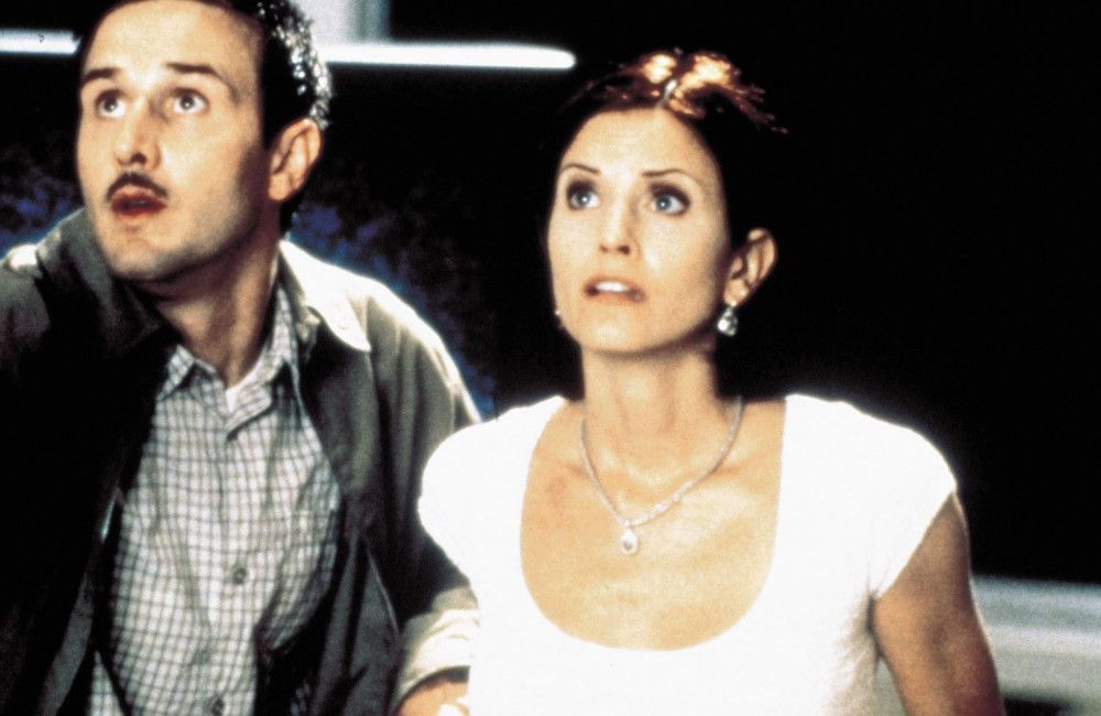 Courteney Cox und David Arquette in Scream